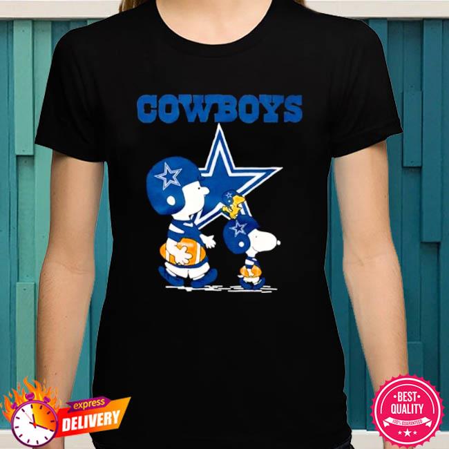 Dallas Cowboys Snoopy And Charlie Brown Peanuts Shirt