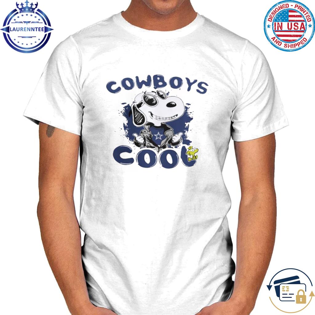 Joe Cool Snoopy Dallas Cowboys T-Shirt - T-shirts Low Price