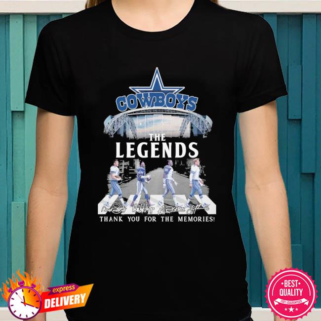 Official Dallas Cowboys the legends thank you for the memories T