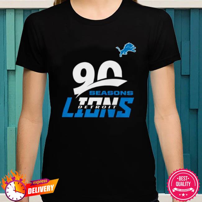 Detroit lions 90th seasons collection shirt, hoodie, sweater, long sleeve  and tank top