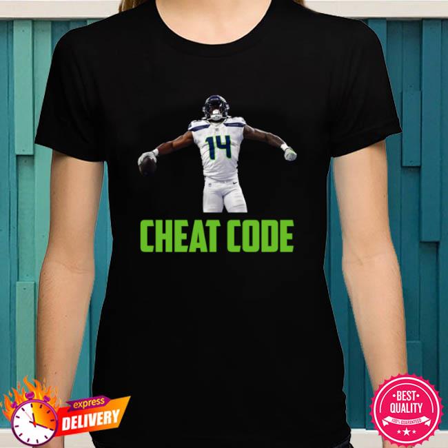 Dk Metcalf Cheat Code Seattle Football Fan T Shirt