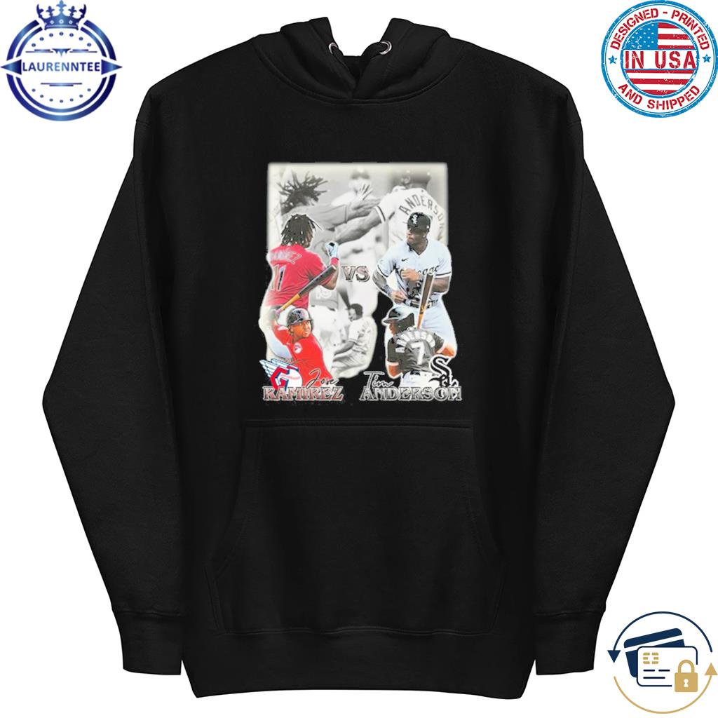 Down Goes Anderson Jose Ramirez Vs Tim Anderson Shirt, hoodie, sweater,  long sleeve and tank top