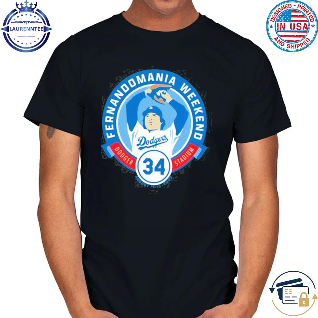 Number 34 Fernandomania Weekend Dodger Stadium 2023 t-shirt