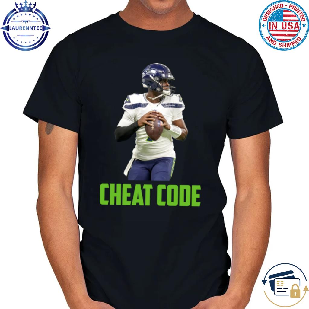 Geno smith cheat code seattle football fan shirt, hoodie, sweater, long  sleeve and tank top