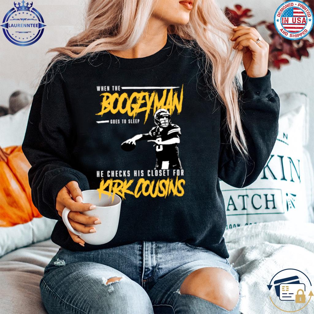 Kirk Cousins Boogeyman Minnesota Football Fan T Shirt, hoodie