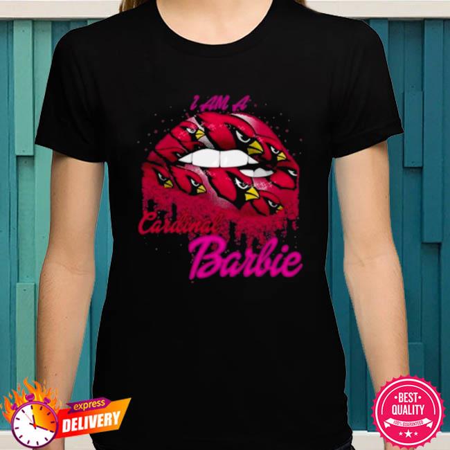 Lips Arizona Cardinals Barbie 2023 Shirt