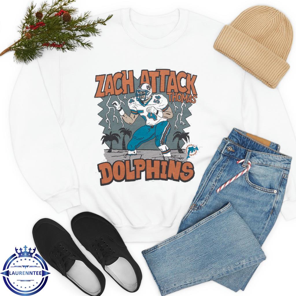 Miami Dolphins Zach Attack Thomas Shirt, hoodie, sweater, long sleeve and  tank top