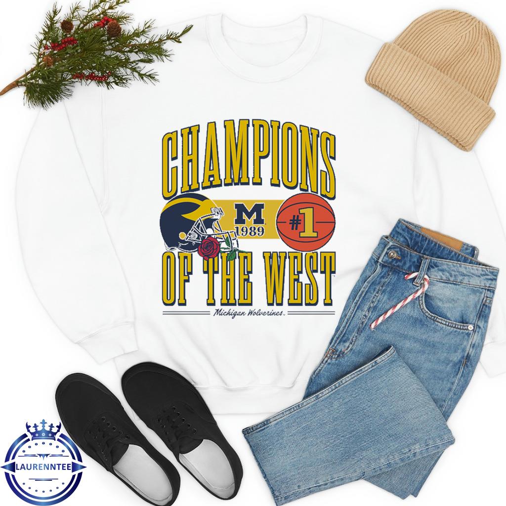 Michigan Football and Basketball 1989 Championship shirt, hoodie, sweater,  long sleeve and tank top