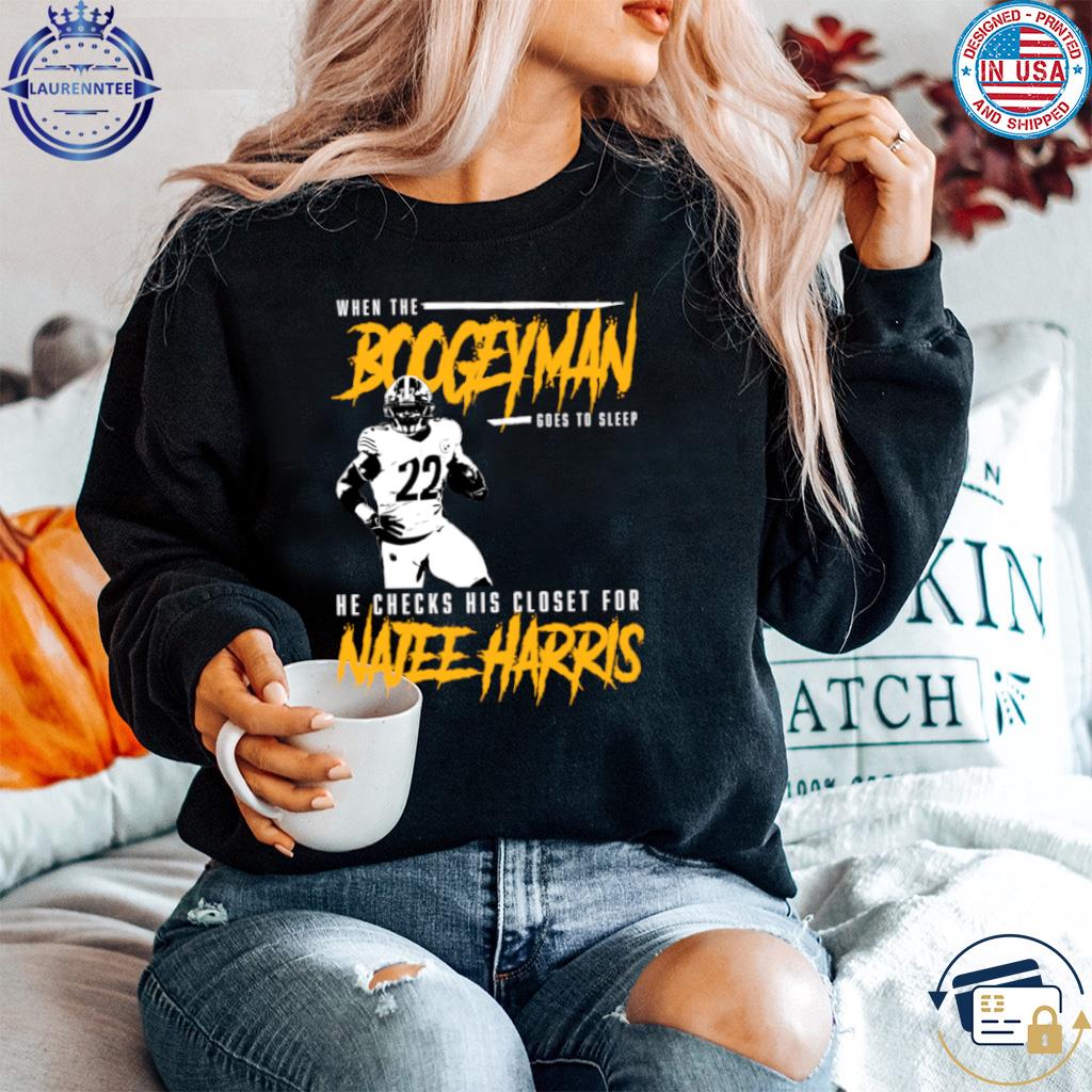 Najee Harris Boogeyman Pittsburgh Football Fan T Shirt - Limotees