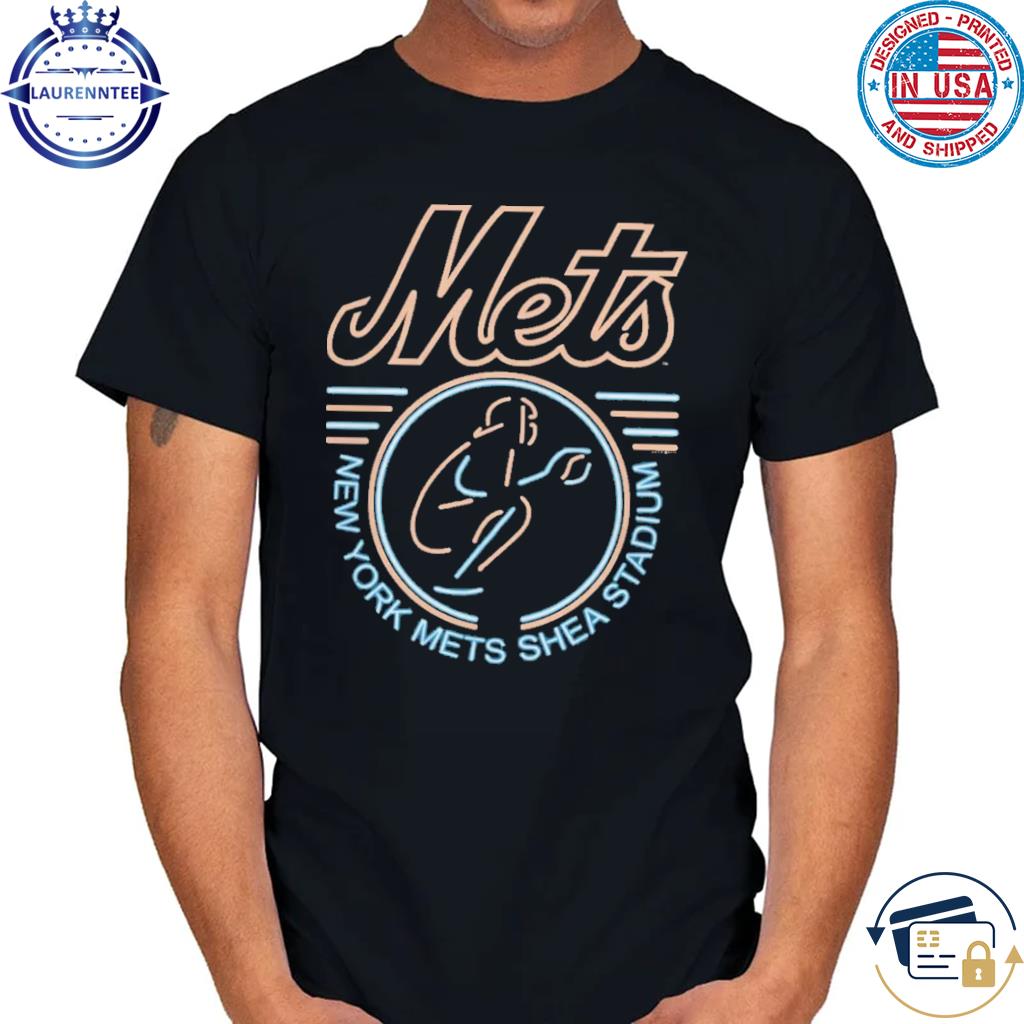 Shea Stadium Queens New York Short sleeve t-shirt - Mets Jets Retro Sports  Tees