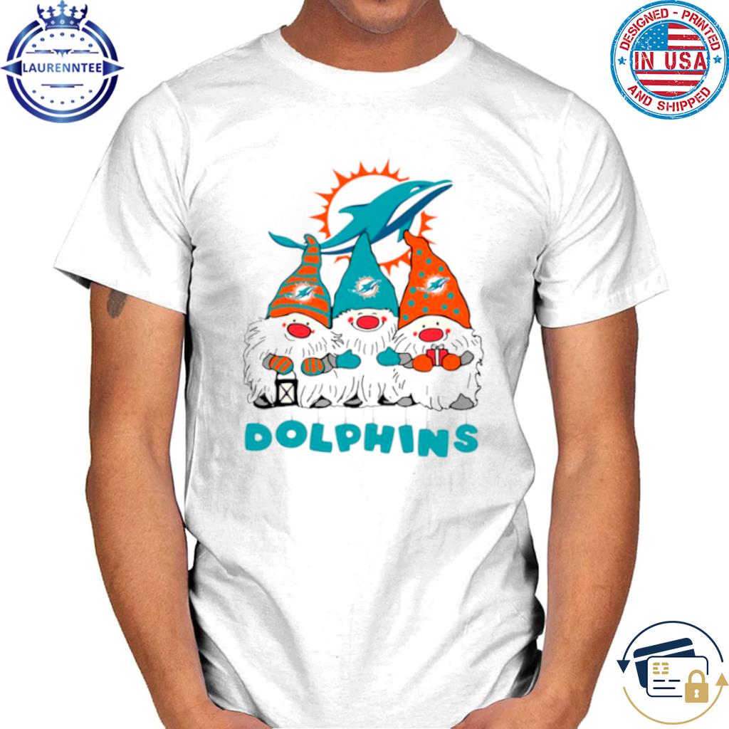 Miami Dolphins Gnomies Christmas shirt, hoodie, sweater, long