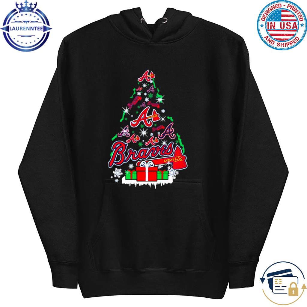 Atlanta Braves Christmas Tree Merry Christmas Shirt, hoodie