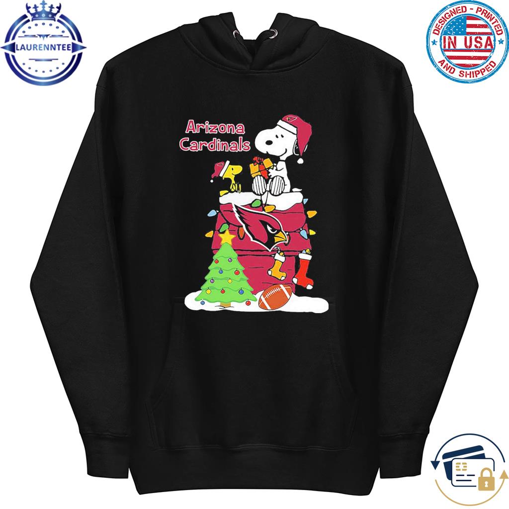 Christmas Snoopy Arizona Cardinals Shirt, hoodie, sweater and long