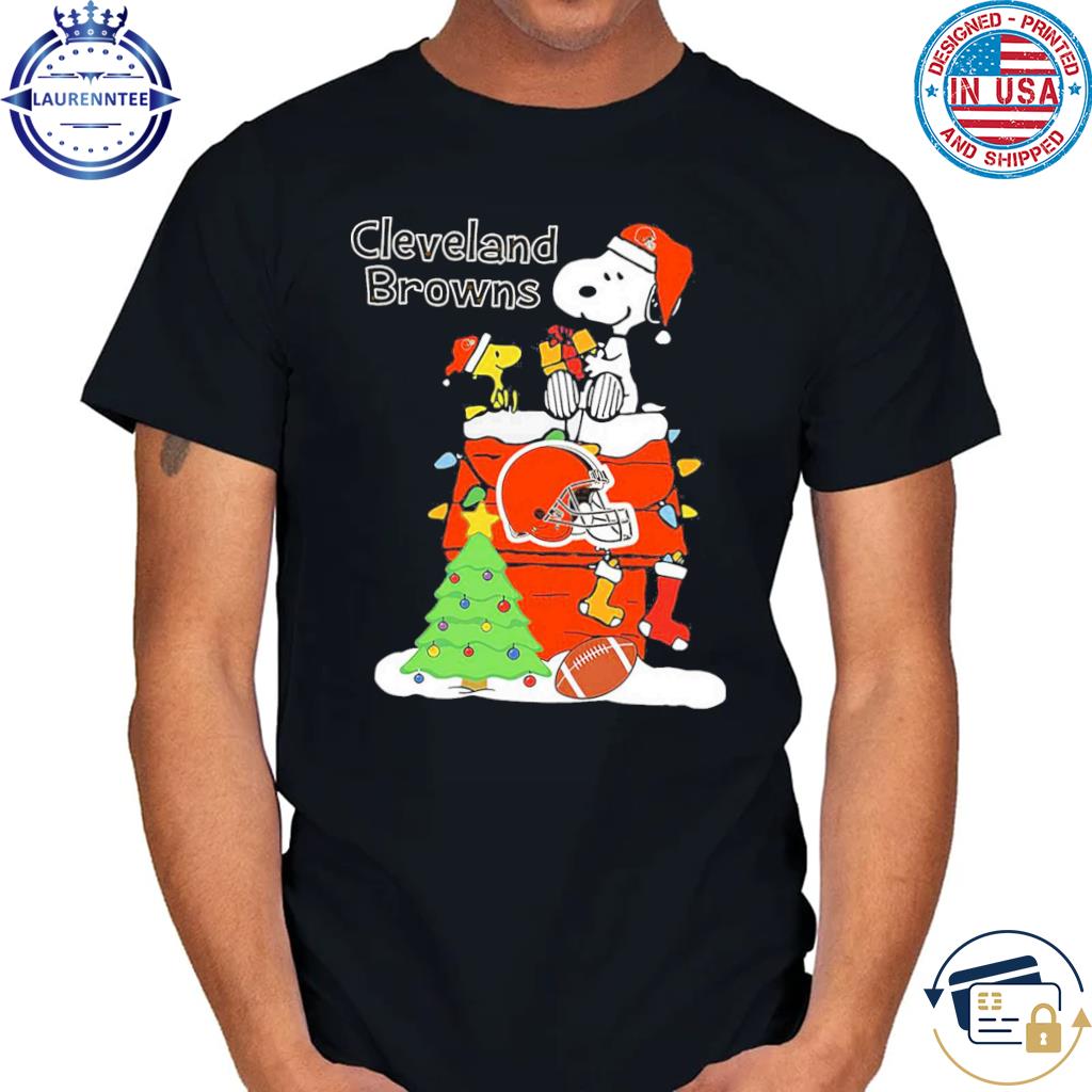 Original Christmas snoopy cleveland browns sweater, hoodie