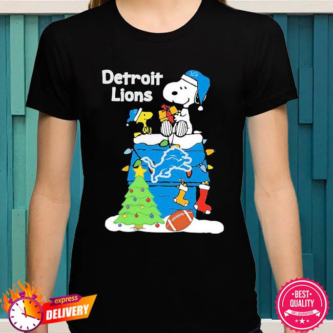 Christmas Snoopy Detroit Lions Shirt