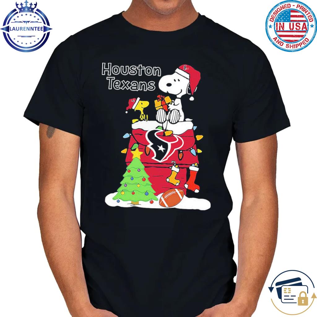 Official Christmas Snoopy Houston Texans Shirt, hoodie, sweater, long  sleeve and tank top