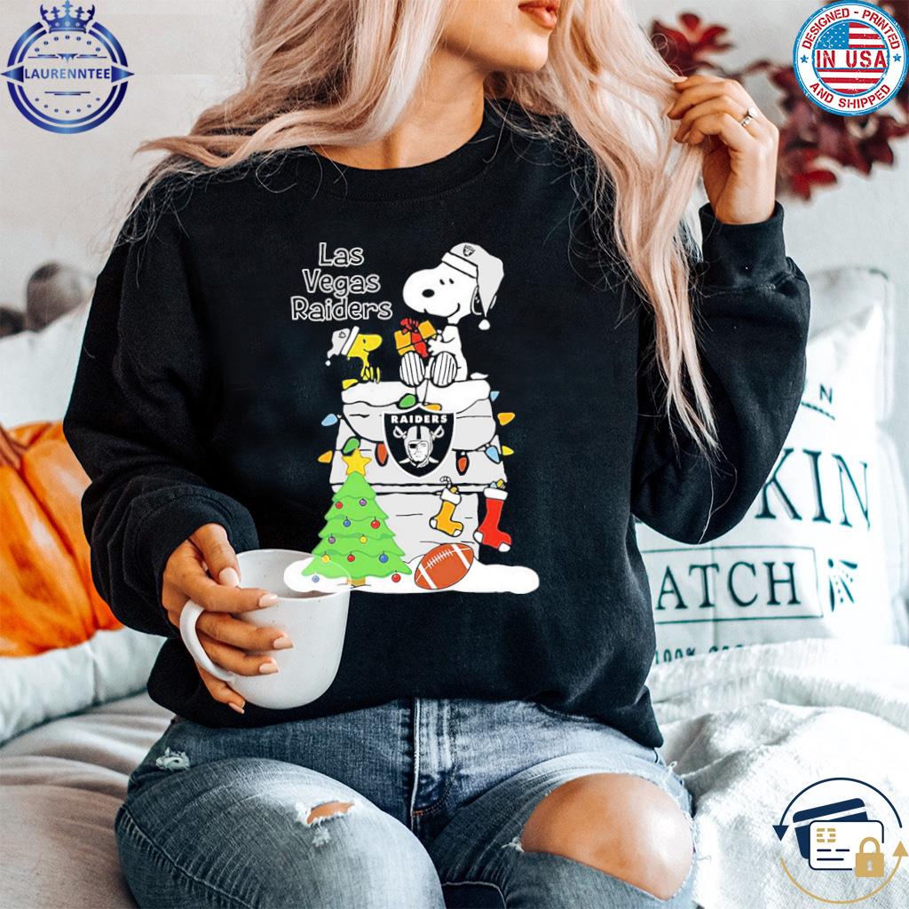 Snoopy Las Vegas Raiders Christmas Shirt