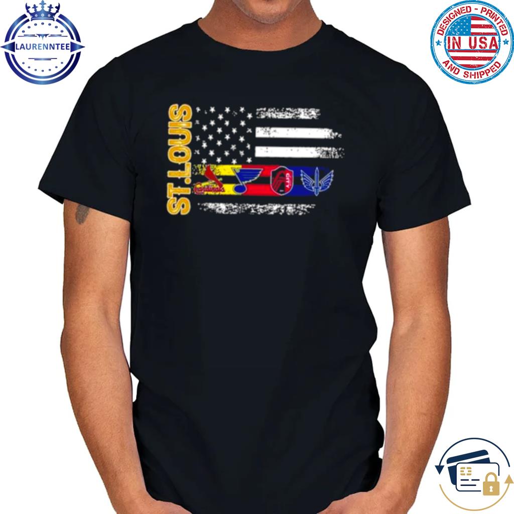 St. Louis Cardinals St. Louis Blues St. Louis Battlehawks St. Louis City SC  logo St. Louis city 2023 shirt, hoodie, sweater, long sleeve and tank top