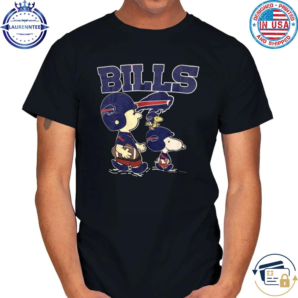 Buffalo Bills Peanuts Snoopy Charlie Brown And Woodstock T-shirt,Sweater,  Hoodie, And Long Sleeved, Ladies, Tank Top