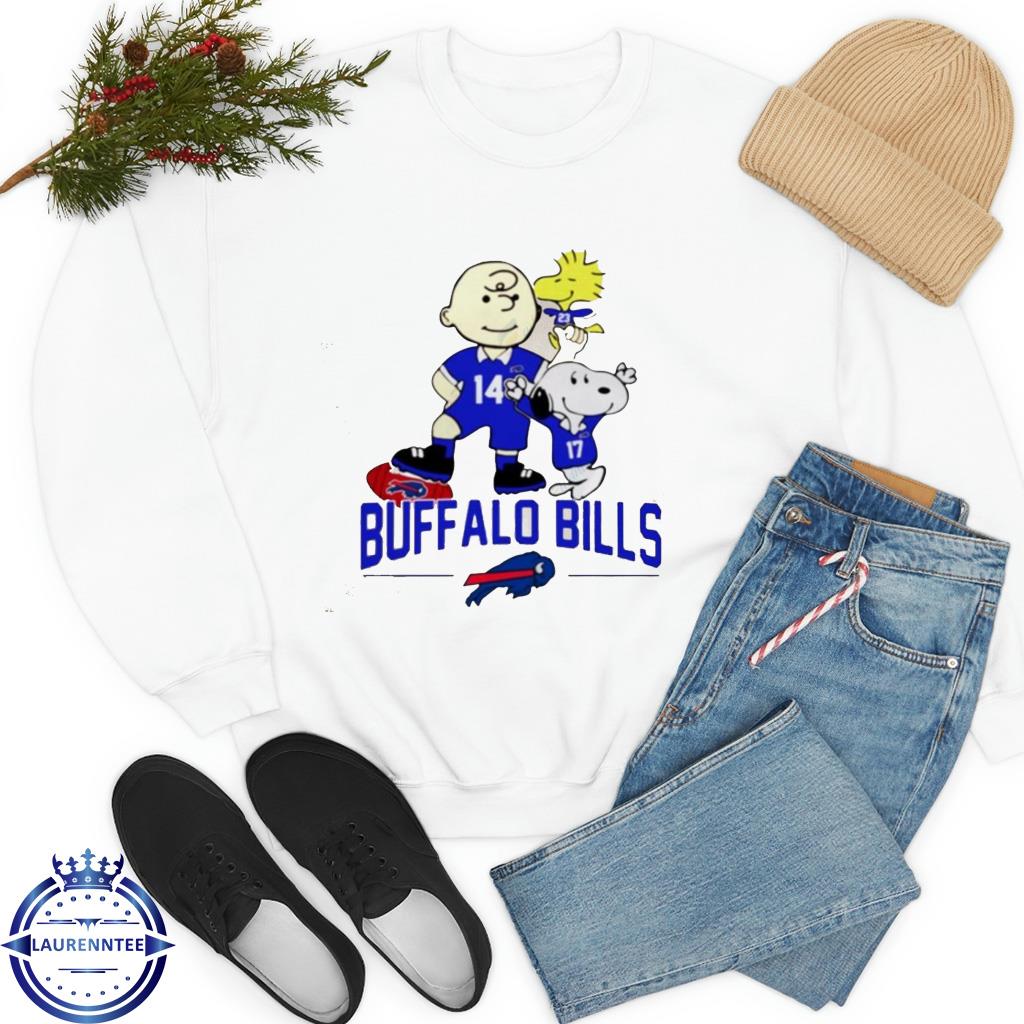 Bills Vintage Sweater Snoopy Woodstock Unique Buffalo Bills Gifts