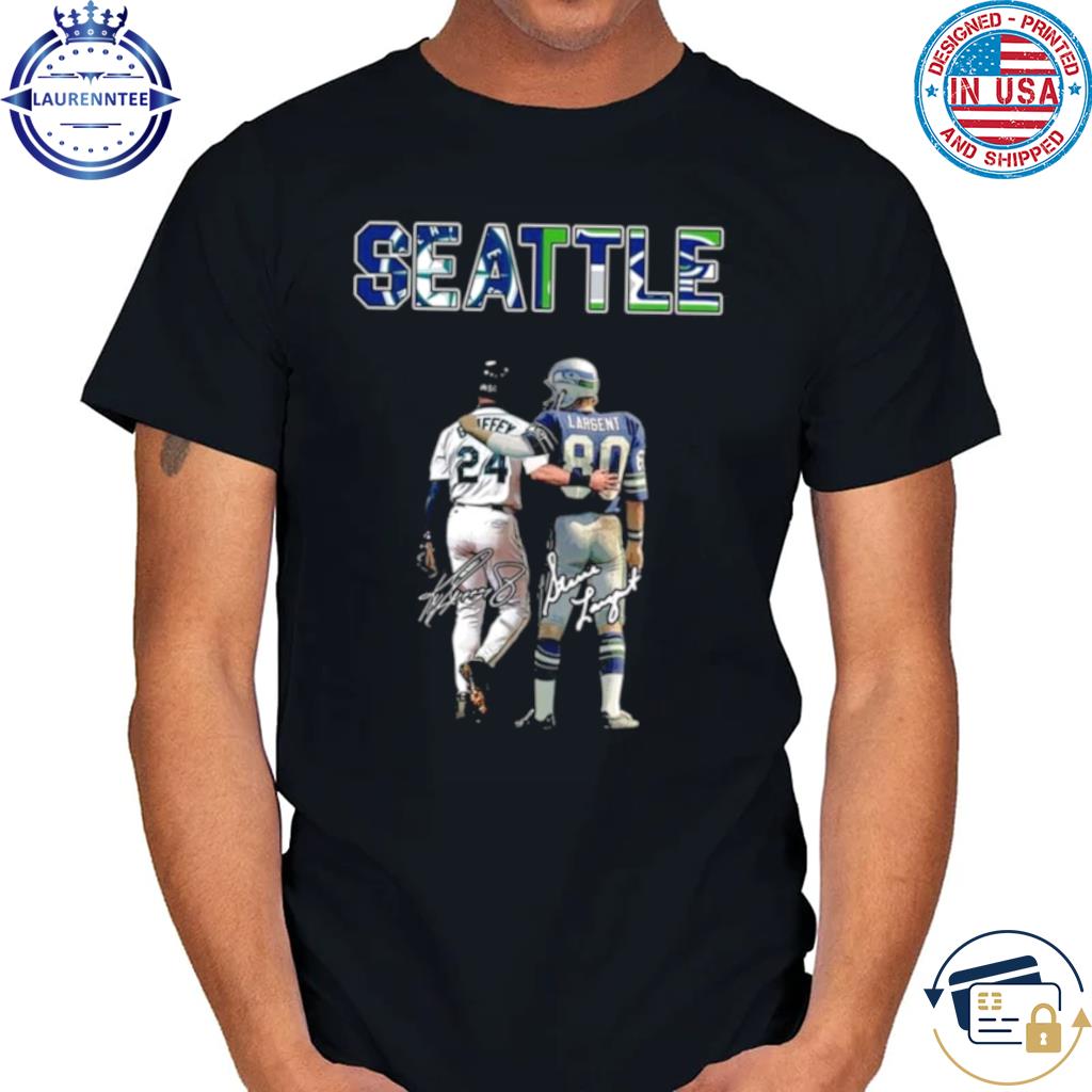 Official seattle Seahawks and Seattle mariners signature T-shirts, hoodie,  sweater, long sleeve and tank top