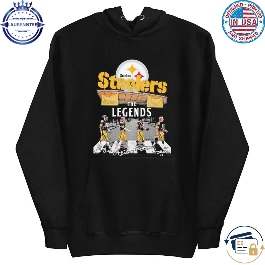 Pittsburgh Steelers Legends logo signature shirt