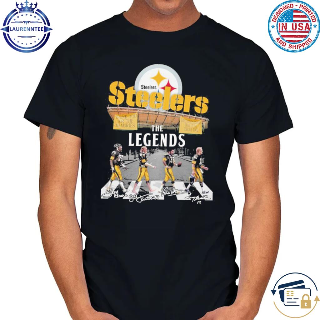 Steelers Pittsburgh Steelers legends signatures shirt, hoodie, sweater