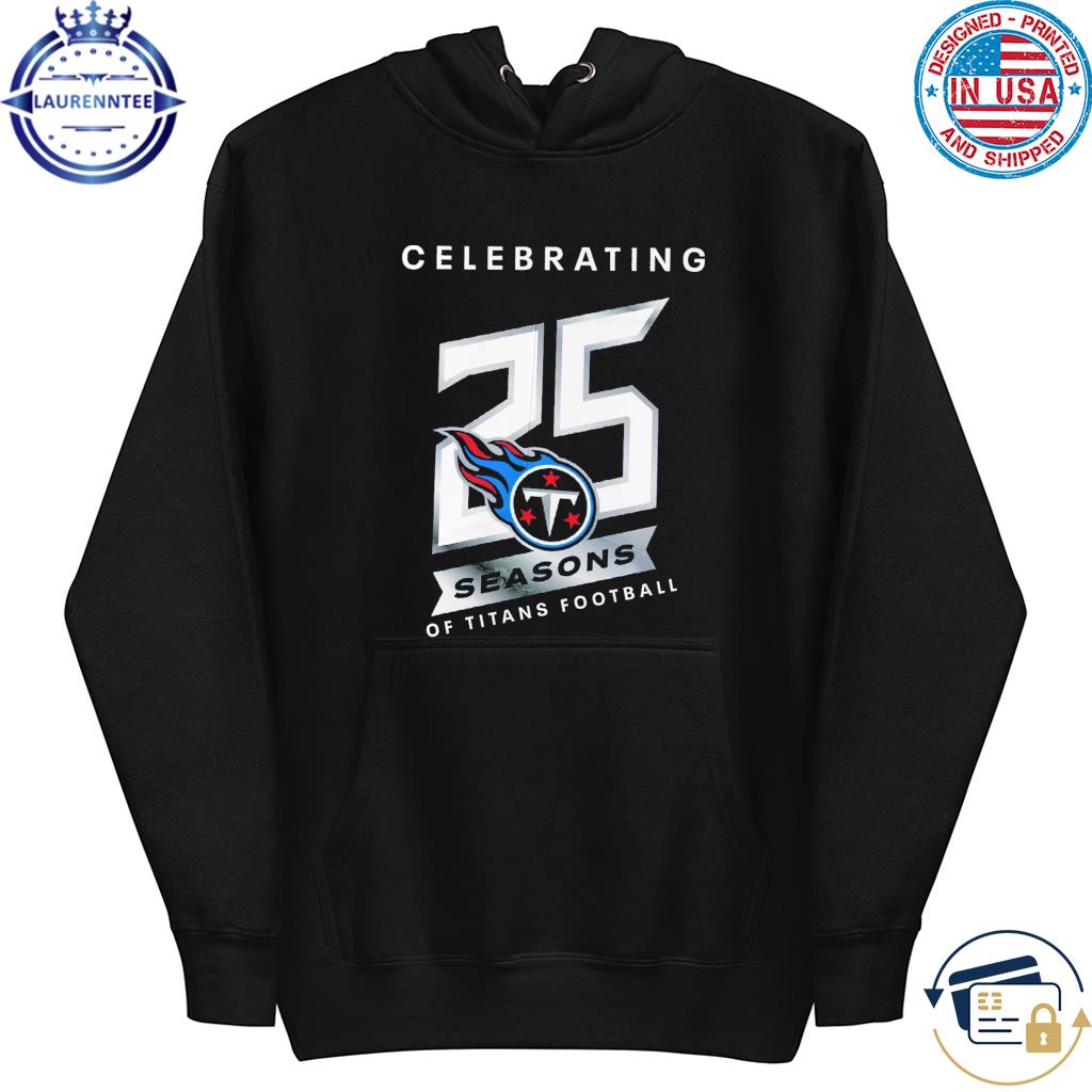 Tennessee Titans 25th Season Celebration Collection 3DShirt - BTF