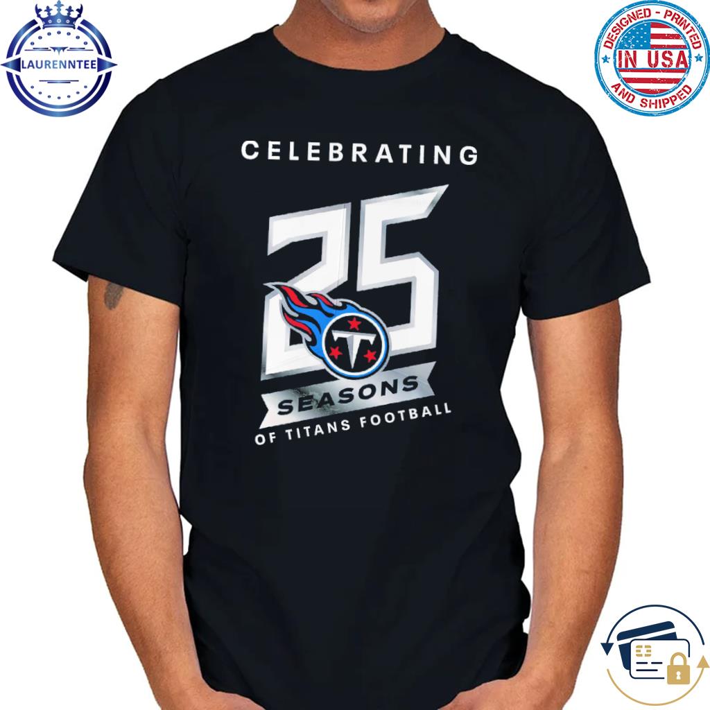 Tennessee Titans 25th Season Celebration Jersey