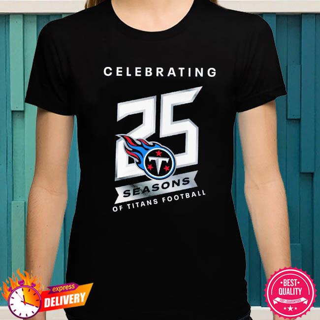 Tennessee Titans 25th Season Celebration Collection 3DShirt - BTF Store