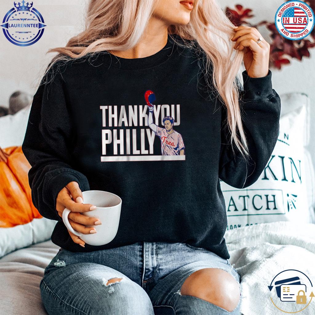 Trea Turner Thank You Philly Shirt