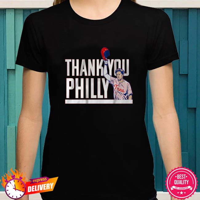 Trea Turner Thank You Philly Shirt