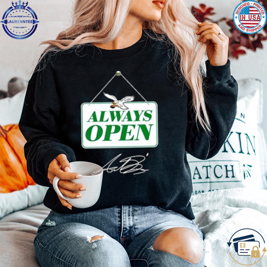 2023 Eagles Radiothon Always Open Shirt, hoodie, sweater, long