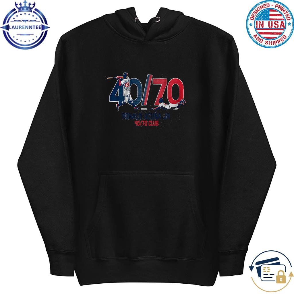 Official Ronald Acuña Jr The Founder Of 40-70 Club Shirt, hoodie, sweater  and long sleeve