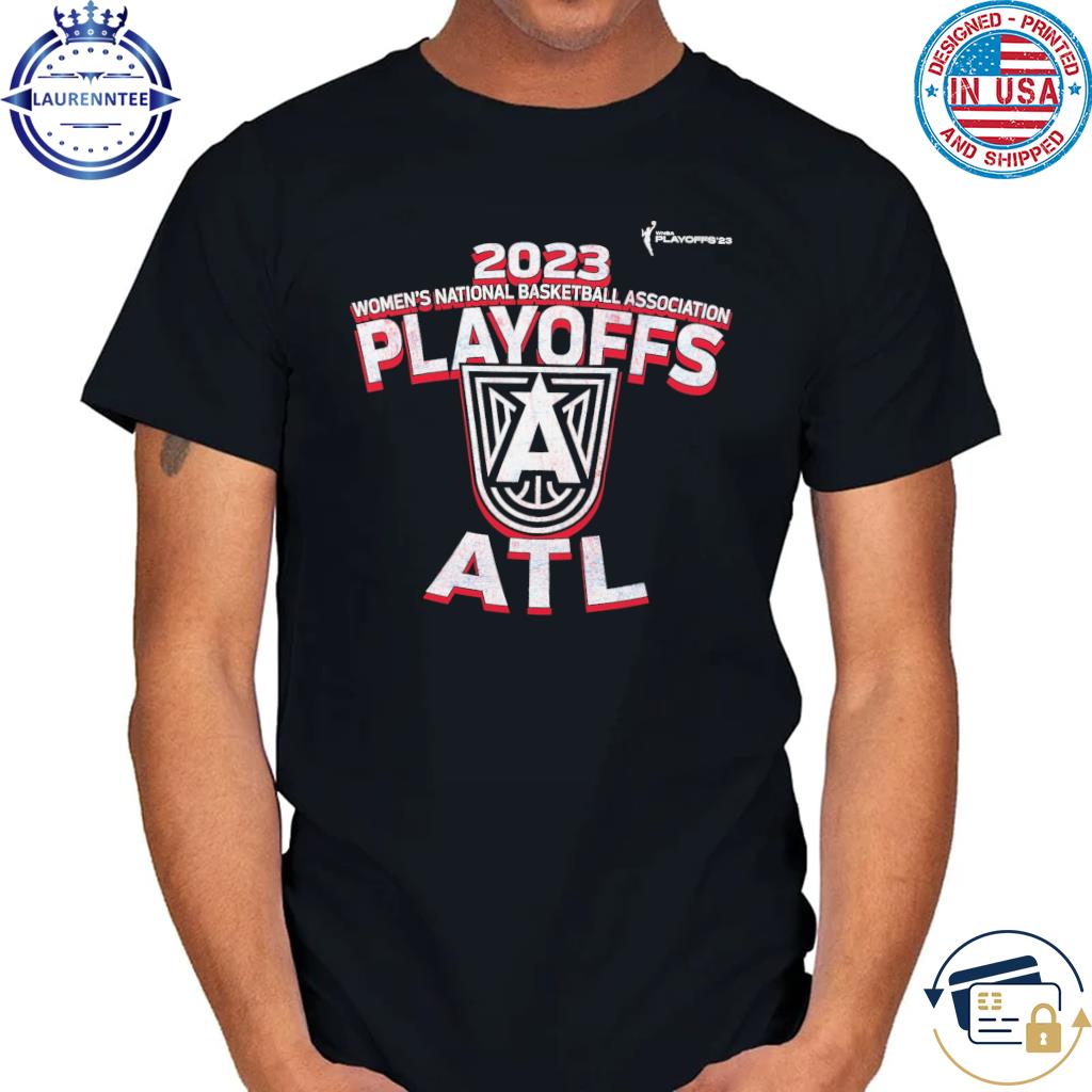 Unisex Atlanta Dream Stadium Essentials Black 2023 WNBA Playoffs Dust  T-Shirt