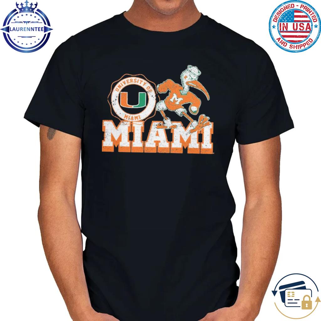 Official vintage university of miamI hurricanes T-shirt, hoodie, sweater,  long sleeve and tank top