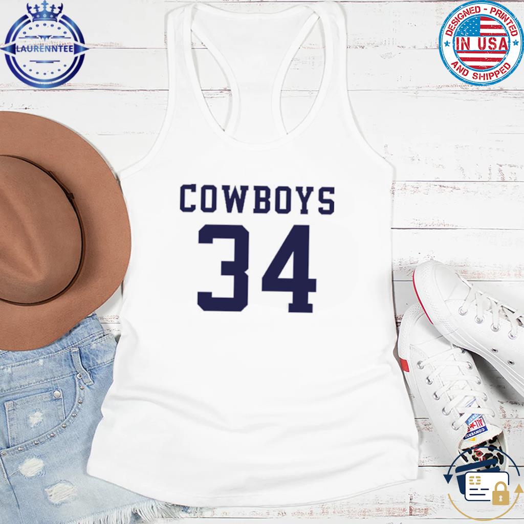 Alan Jackson Cowboys 34 Dallas Cowboys Shirt