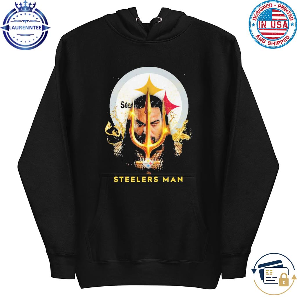 Pittsburgh Steelers Aquaman Steelers man logo shirt, hoodie, sweater, long  sleeve and tank top