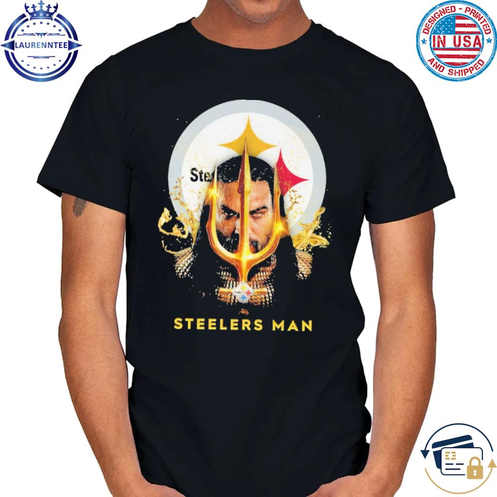 Pittsburgh Steelers Aquaman Steelers man logo shirt, hoodie, sweater, long  sleeve and tank top