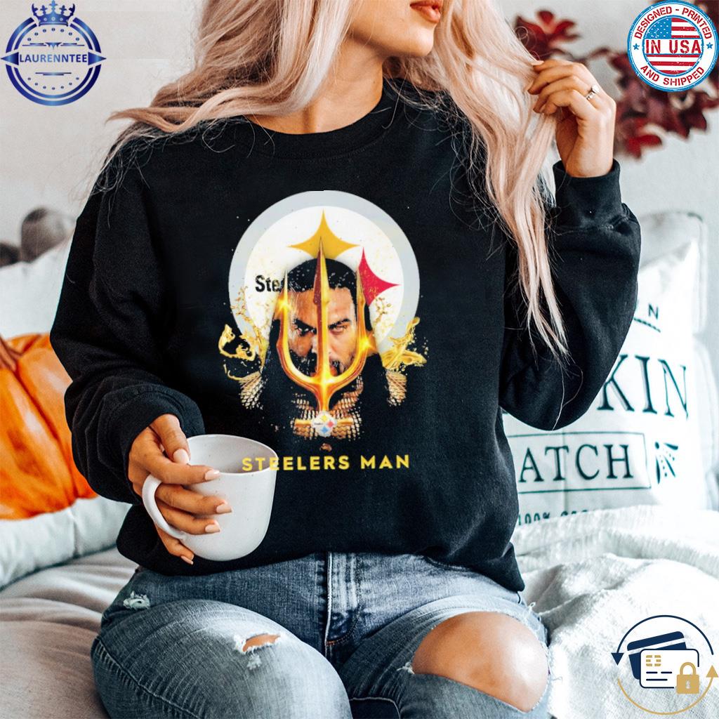 Official Steelers man aquaman T-shirt, hoodie, tank top, sweater and long  sleeve t-shirt