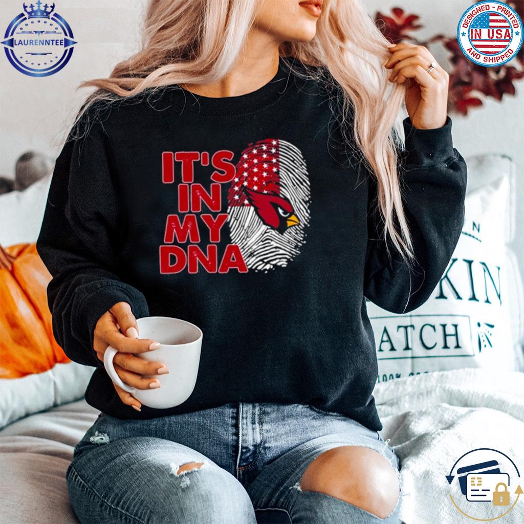 Arizona cardinals football 2023 it's in my dna shirt, hoodie, sweater, long  sleeve and tank top