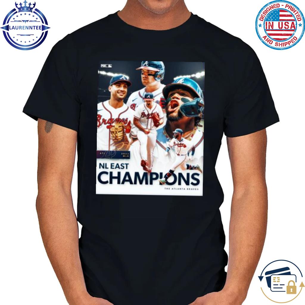 Atlanta Braves 2023 MLB NL East Champions shirt, hoodie, sweater