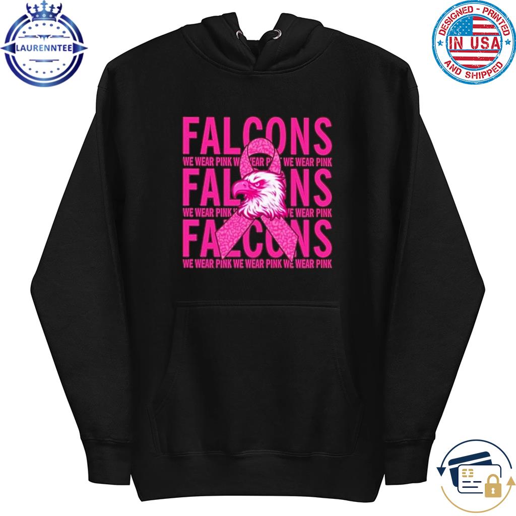 Falcon Mascot We Wear Pink Shirt, hoodie, longsleeve, sweatshirt, v-neck tee