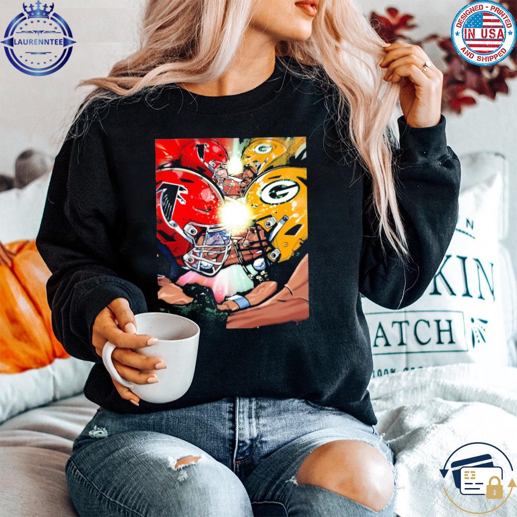 Heart Love Atlanta Braves X Atlanta Hawks X Green Bay Packers X Atlanta  Falcons Shirt, hoodie, longsleeve, sweatshirt, v-neck tee