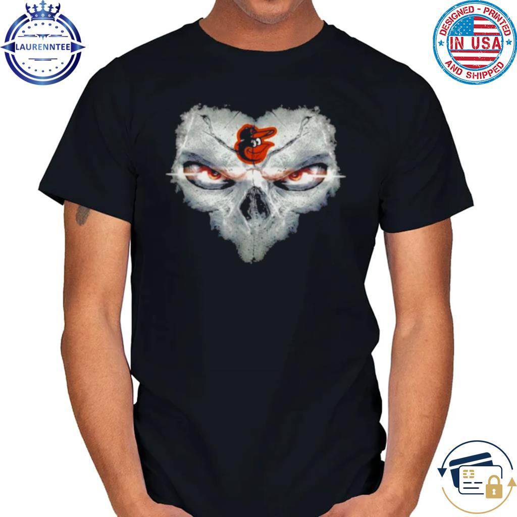 Baltimore orioles skulls of fantasy logo shirt, hoodie, sweater