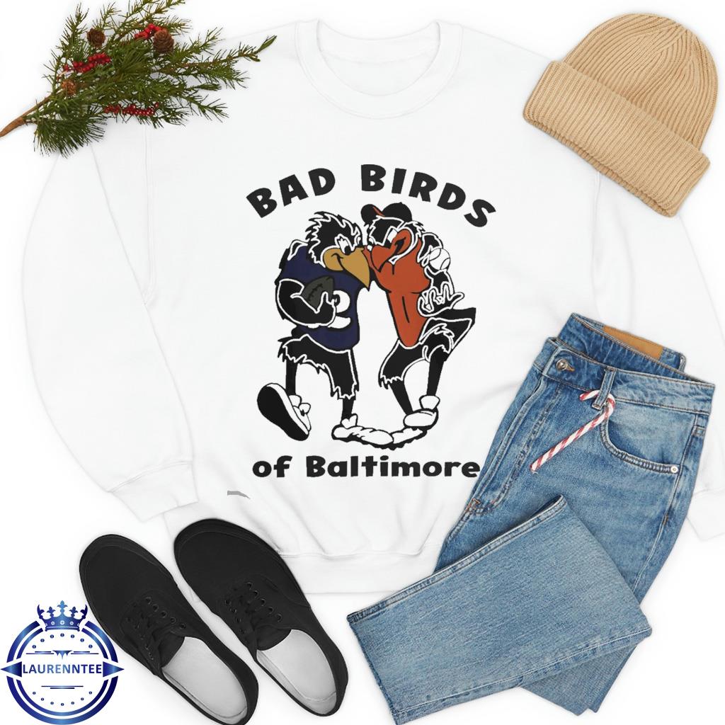 Poe Baltimore Ravens and The Oriole Bird Baltimore Orioles Baltimore city  shirt, hoodie, sweater, long sleeve and tank top