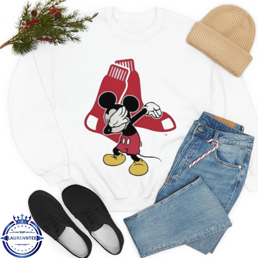 Boston Red Sox Mlb Baseball Dabbing Mickey Disney Sports shirt, hoodie,  sweater, long sleeve and tank top