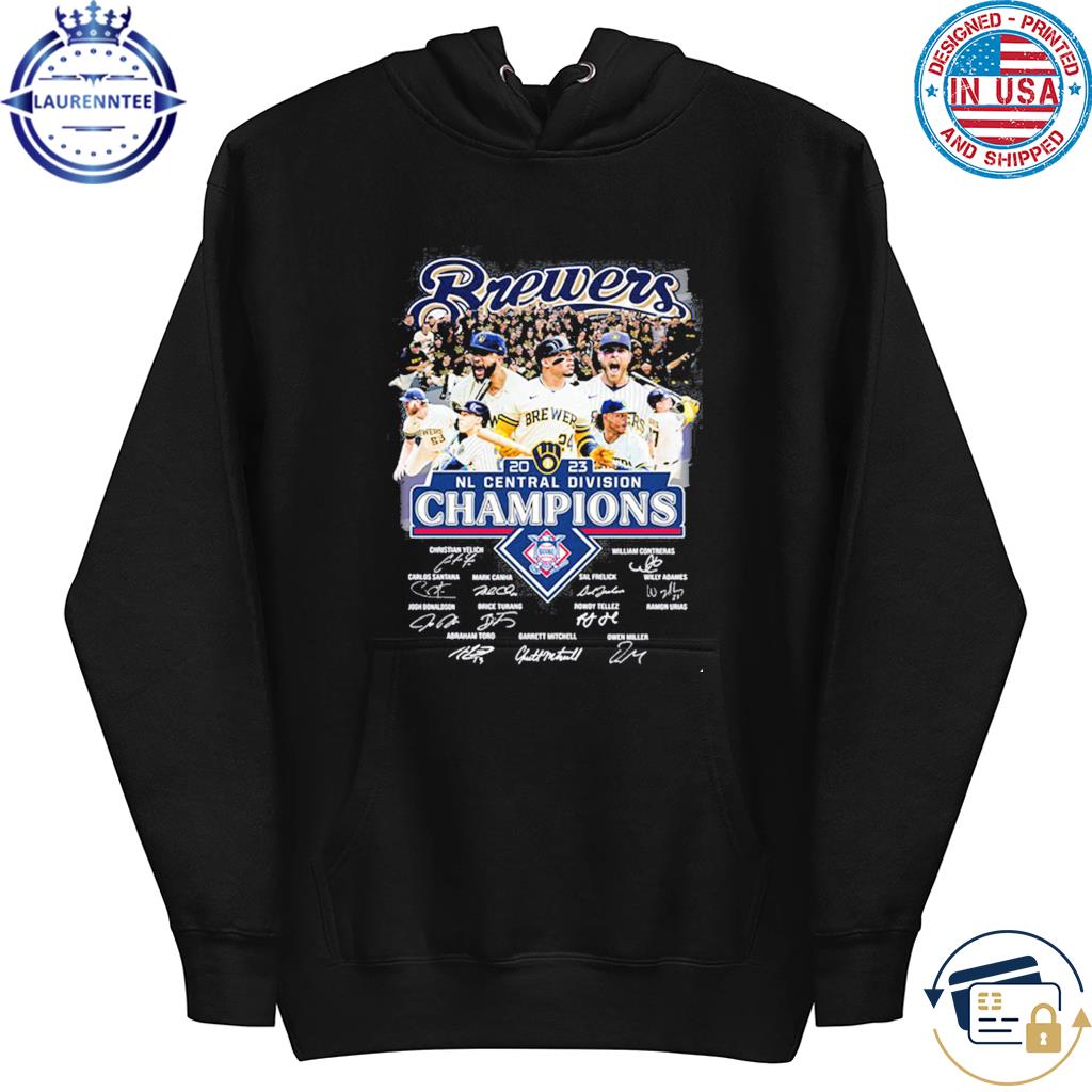 Official brewers MLB NL Central Division Champions 2023 Shirt