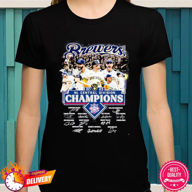 Brewers MLB NL Central Division Champions 2023 T Shirt, hoodie