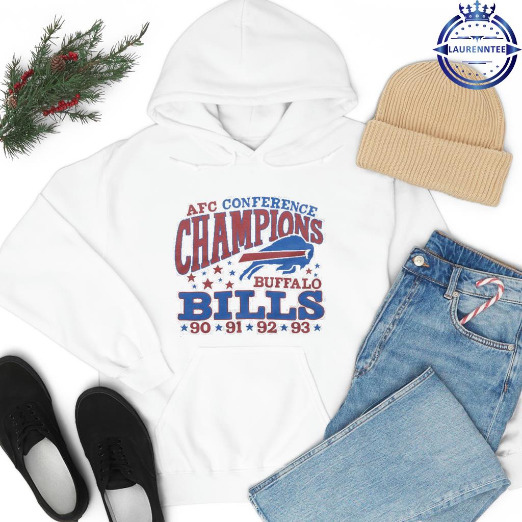 Buffalo Bills 4 Time AFC Cibference Champions 90 91 92 93 T-Shirts, hoodie,  sweater, long sleeve and tank top